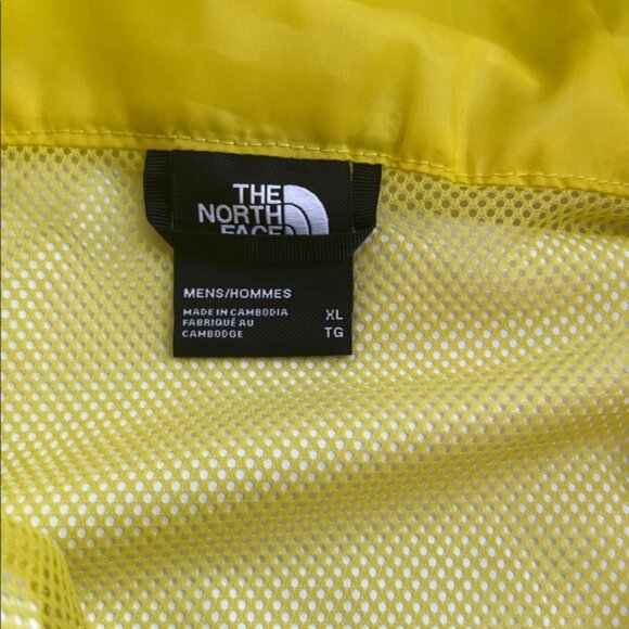 THE NORTH FACE Men's Antora Breathable Waterproof Rain Jacket Yellow/Black XL - Picture 9 of 13